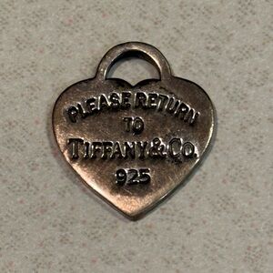 Tiffany & Co. Silver Heart Charm